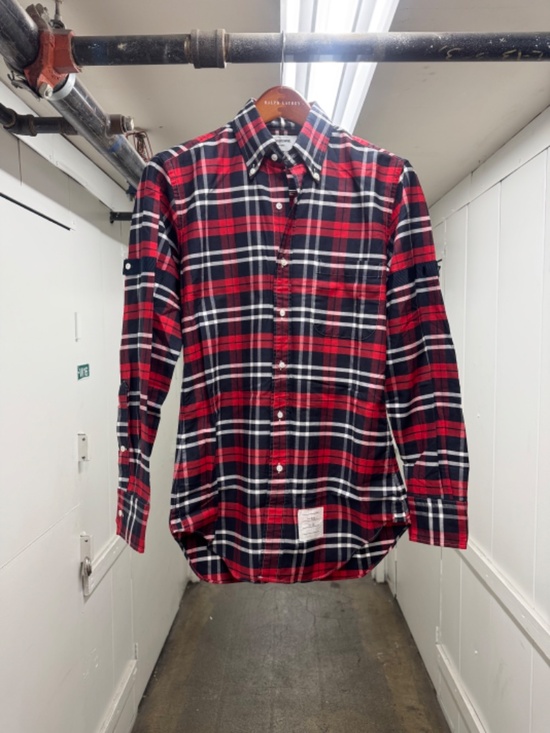 Thom Browne Other - Thom Browne New York Broadcloth Check Plaid Button Shirt USA Made